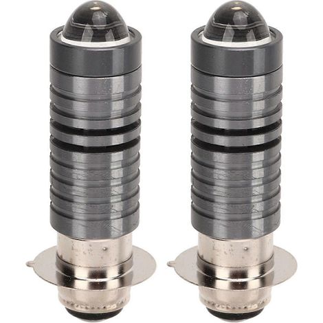 Paire d'ampoules LED P15D 10 à 60 V 2000 lm 20 W IP67 étanches pour phares de moto et camion (1/4)
