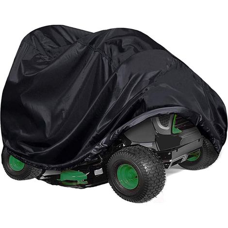 Vtizikl Housse de tracteur de pelouse Housse de tondeuse étanche pour tracteur de jardin extérieur 183 x 137 x 117 cm (1/5)
