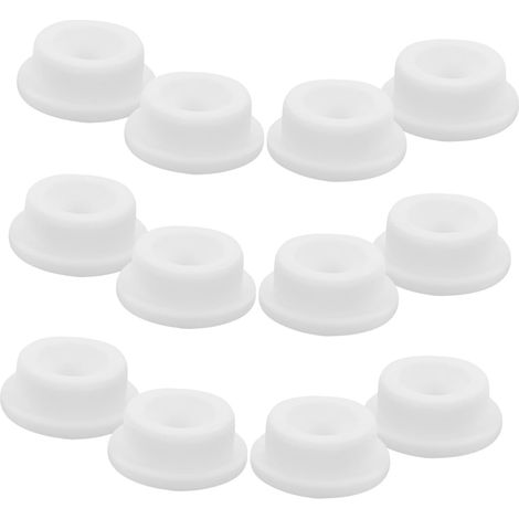 Lot de 12 bouchons en silicone ronds forme T (1/5)