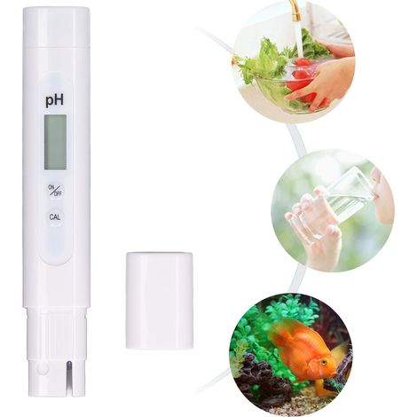 Analyseur de pH portable, stylo de test de pH, testeur d'acidité/alcalinité (1/5)
