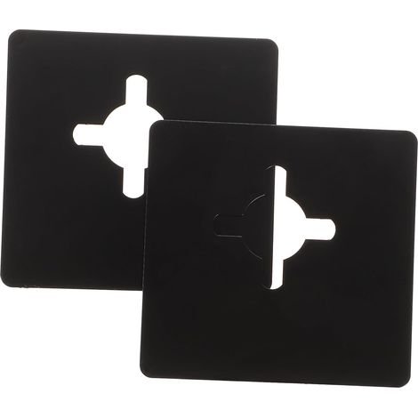 Abdeckplatte für runde Türöffnungen 30 mm für Außen und