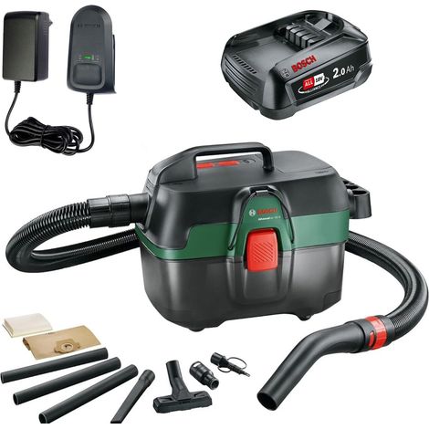Bosch AdvancedVac 18V Cordless Wet & Dry Vacuum Cleaner Blower 1 x 2.0Ah Batt (1/4)
