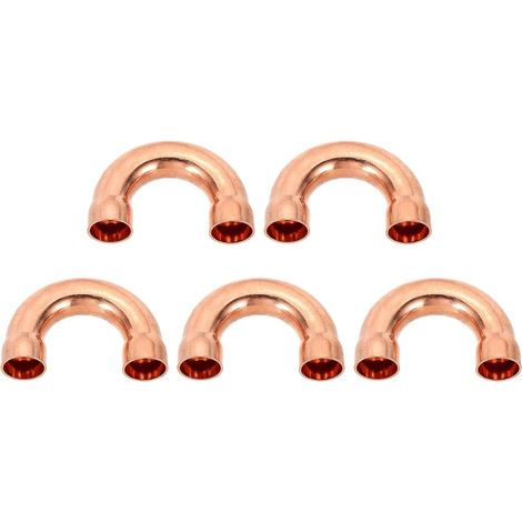 5 Pcs 5/8 Inch ID Coudes De Retour À 180 Degrés Pour HVAC (1/5)