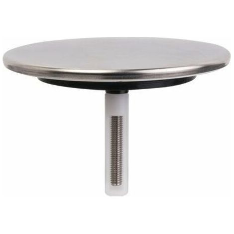 clapet recouvrant pour vidage baignoire, diametre 70 mm, inox, nicoll, ref.411916 (1/5)