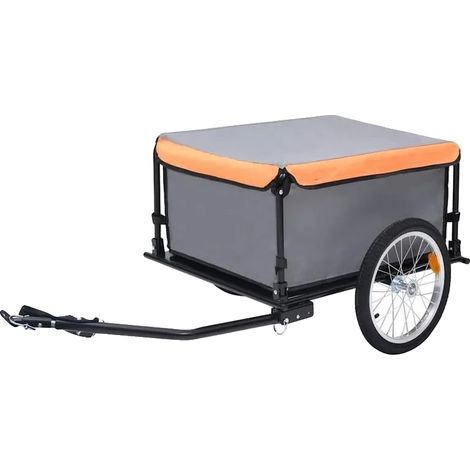 Remorque à vélo pour animaux, cadre durable, capacité de 65 kg, MULTI (1/2)