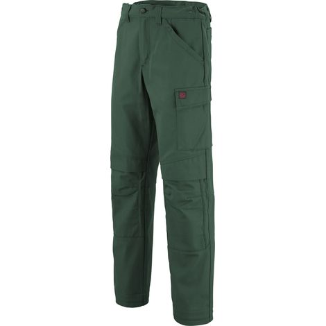 PANTALONE BASALTE COTONE/POLIESTERE VERDE BOTTIGLIA M - FR(44-46)