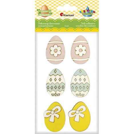 Dekor.DRE Set mit 6 eleganten Eiern – Frühlingsdeko für Ihr Zuhause