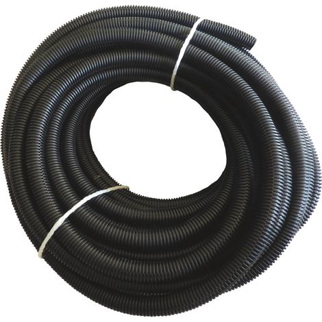 Topcar – Gaine électrique annelée fendue 2701 – Polypropylène – Longueur 10m – Température de service -40°C à 135°C – Résistance chimique élevée