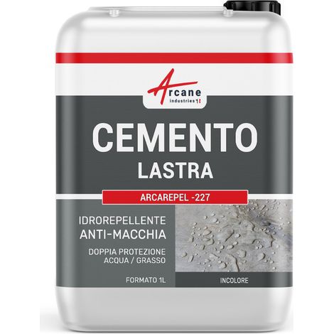 Idrorepellente per cemento e calcestruzzo: applicazione su terrazze, pavimenti autobloccanti e lastre porose - ARCAREPEL - 1 L (fino a 5 m²) - ARCANE INDUSTRIES (1/2)