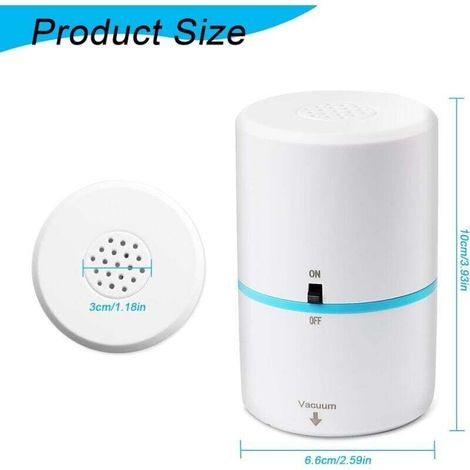 35W 220V Aspirateur électrique Pompe à air de compression pour sac d'interface, prise EU (1/3)