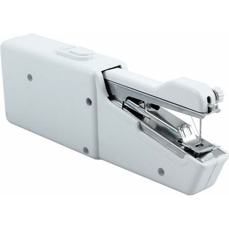 1 Machine à coudre portable, manuelle et électrique sans fil, pour denim et tissus délicats, réparations rapides (1/5)