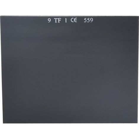 Ersatzglas DIN A12 90 x 110 mm für Elektroschweißer-Schilde und Helme (1/2)
