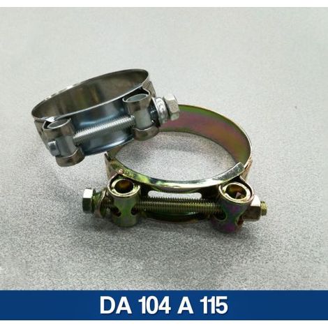 FASCETTA COLLARE STRINGITUBO A MORSETTO PESANTE ALTA RESIST A BANDA LARGA 15653V DA 104 A 115 (23738)