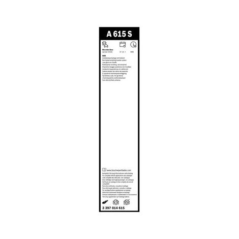 Balai d'essuie-glace Aerotwin, kit - 3397014615 - BOSCH