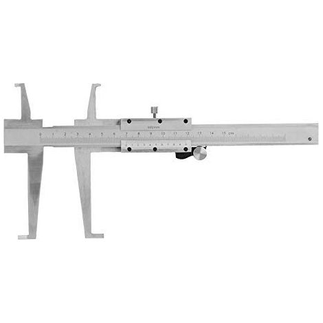 Calibrador Vernier, regla micrométrica de 9-150 mm, precisión de medición de 0,02 mm, acero al carbono, para medir el diámetro interior del orificio. (1/5)