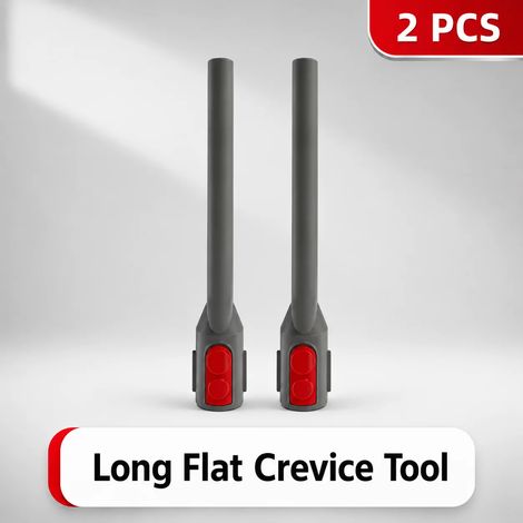 (2 longs outils pour les fentes) Convient aux aspirateurs V7, V8, V10, V11 et V15. Kit d'accessoires de 11 pièces : brosse pour les fentes, support de tuyau, station d'accueil. (1/4)