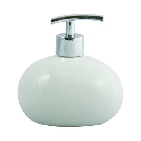 Distributeur de savon Céramique JAVA Blanc MSV (1/3)
