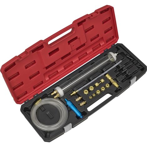 Sealey VS7095 Transmission Oil Refilling Pump & Adaptor Kit for VAG 18pc