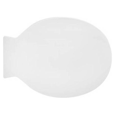 SIÈGE DE WC POUR CUVETTE ASTRA PANTHEON Dimensions : Blanc - Charnières à anneaux