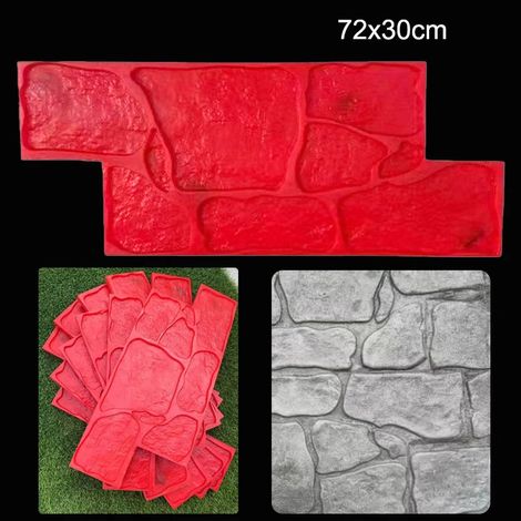 (1 pièce) Moule à modeler pour sol en ciment, antidérapant, pour carrelage de jardin ou de bâtiment, outil de bricolage fait main