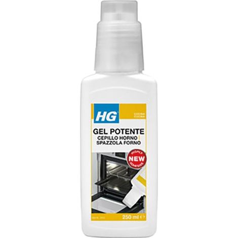 HG GEL POTENTE CON CEPILLO PARA HORNO