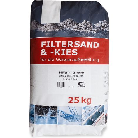 Wolff Müller Filtersand 1,0 - 2,0 mm 25kg