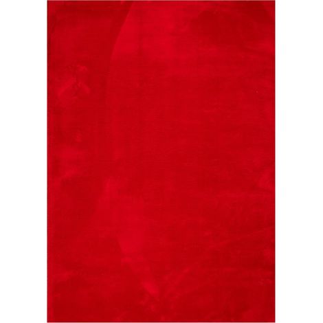 Maison Exclusive - Teppich HUARTE Kurzflor Weich und Waschbar Rot