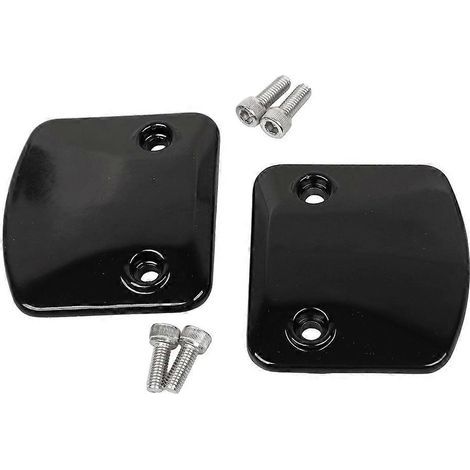 Bouchons d'extrémité de culasse et d'arbre à cames en alliage d'aluminium noir pour Goldwing 1500 (1/5)