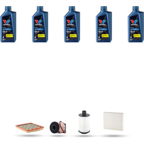 Kit tagliando 4 FILTRI e 5L OLIO compatibile con Chevrolet Orlando 2.0d 96kw dal 2011 (1/5)
