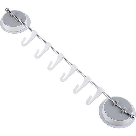 Suction Cup Hooks Heavy Duty Vacuum Hook Towel Hook Rack Towel Bar Holder (1/5)