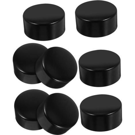 8 pièces Bouchons Tube Inox pour Main Courante Escalier Intérieur et Extérieur Protections Robustes pour Main Courante Bois et PVC Accessoires Métalliques Durables et Sécurisés (1/5)
