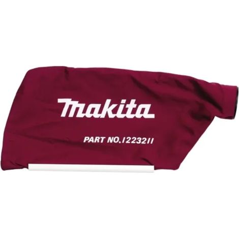 Makita 122321-1, Sac à poussière, Rouge, 1 pièce (1/4)
