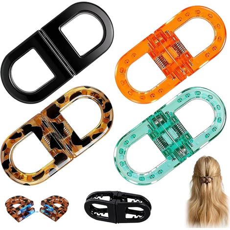 pince cheveux magnetique antidérapantes à forte tenue, klip cheveux pour coiffures faciles au quotidien - intelligente à aimant intégré (1/5)