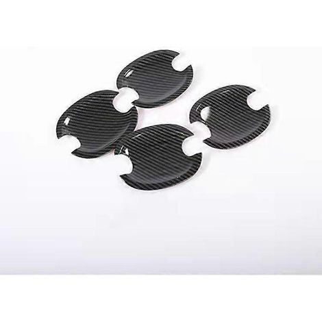 Türgriffmulde für Nissan Frontier D40 (04-21), Türgriff in Carbonfaser-Optik, glänzend schwarz, Zierleiste