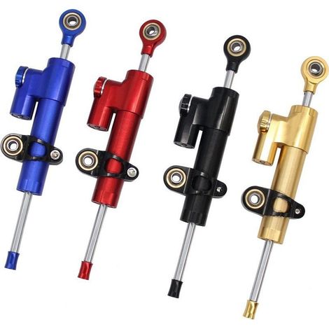 Motorrad-Modifikationsteile: Stoßdämpfender Titan-Lenker, Lenkung, Stabilisator und Lenkstockhalterung für Ducati 848 2008-2010. (1/4)