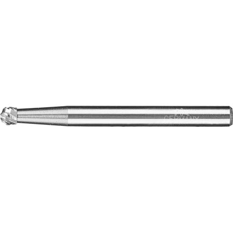 PFERD TOOLS Hartmetall Hochleistungsfrässtift Kugel KUD Ø 03x02 mm Schaft-Ø 3 mm TITANIUM für Titan (1/3)