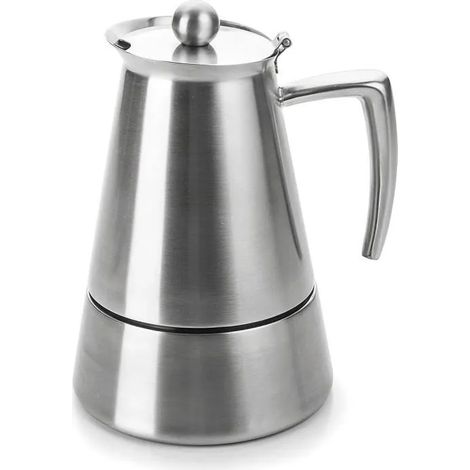Cafetera Lacor hyperluxe 10 tazas acero inoxidable 1,22 kg