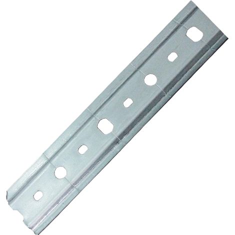 BARRA ZINCATA PER PENSILI H.36 MM. DA MT. 2. Prezzo per 1 pezzo. (1/2)