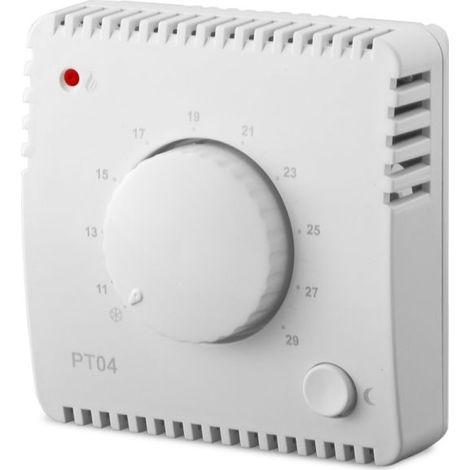Elektrobock PT04 Raumthermostat, weiß, 17,5 x 11 x 3,5cm (1/3)