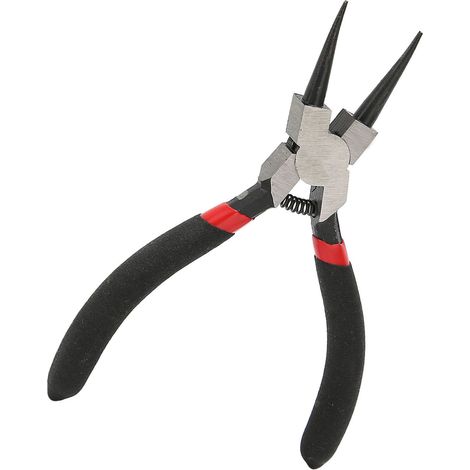 Pince à circlips interne droite, en acier au carbone, avec poignée antidérapante et 12,7 cm (5 pouces). (1/5)