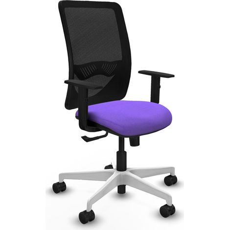 Chaise de bureau piqueras y crespo Zulema noir mousse 50 mm (1/2)