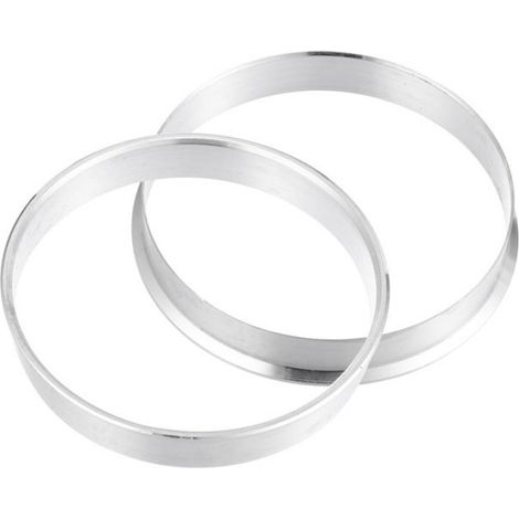 Bague de moyeu de roue 4pcs OD 58.1mm à ID 57.1mm Auto Moyeu Centrique Anneaux Roue Alésage Centre (1/5)