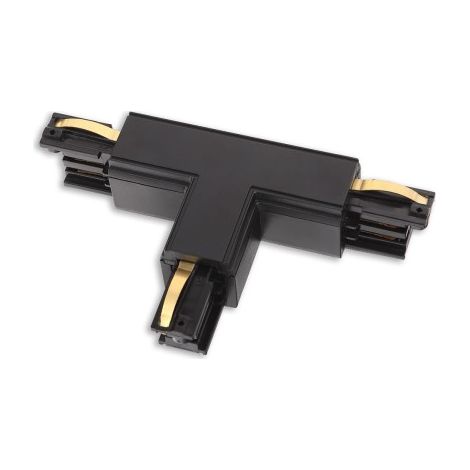 Connettore T sinistro nero 3F per binario Maxlight