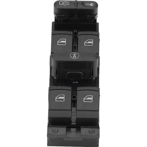 1 Interrupteur de lève-vitre, commande principale, panneau de porte, avant gauche, pour Passat B5 Jetta Bora MK4 (1/5)