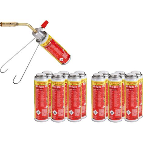 ROTHENBERGER Industrial 1x RoFire Mini SET 650°C + 12x Minigas 100 150ml 1500005214 (1/3)