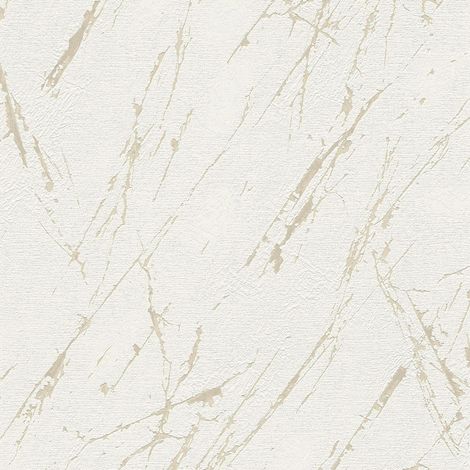 AS Creation Marble Granite White Wallpaper Metallic Detail Paste The Wall Vinyl (1/4)