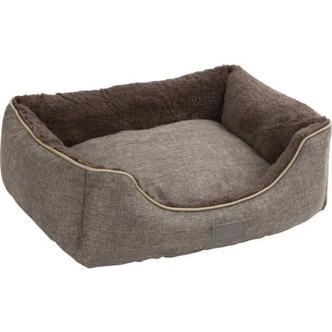 Cesto Samuel KERBL - 50 x 40 x 15 cm - Plata y gris - Para perro (1/2)