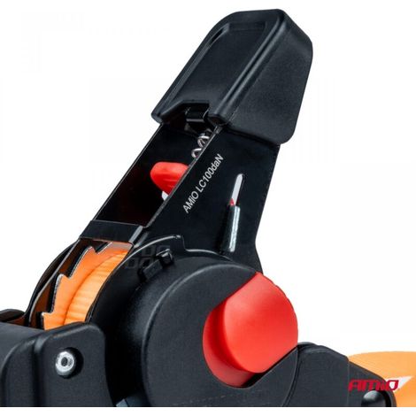 Sangle de transport avec enrouleur automatique 200 kg 18 mm 2 m S-TYPE AMIO-03323 (1/5)