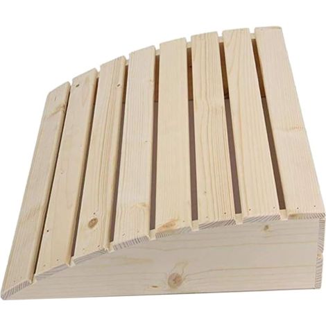 Poggiatesta per sauna, cuscino ergonomico naturale, comodo accessorio per hammam, supporto rilassante per la testa