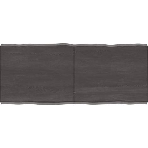 Dessus de table bois massif traité bordure assortie (1/5)